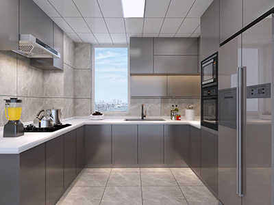 三室兩廳120平米 新房裝修 五星級(jí)酒店感覺(jué)又不失家庭的溫馨廚房