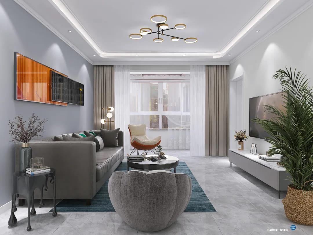 二孩兒家庭，118㎡三室一廳的溫馨家園