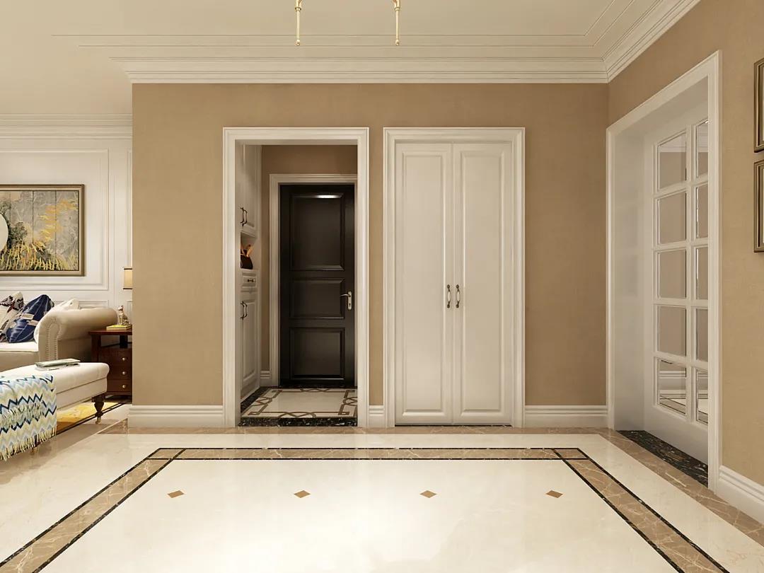 130㎡三室一廳簡美裝修案例 溫暖與愜意并存