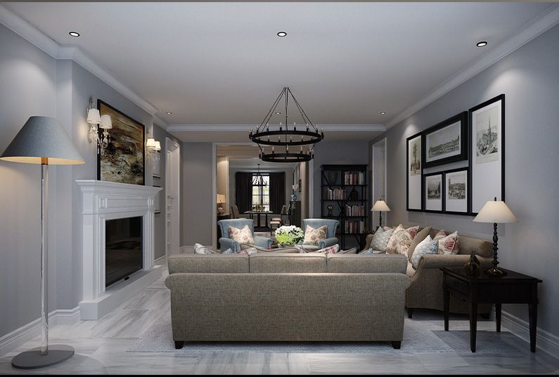 室內(nèi)裝修軟裝效果圖，客廳如何利用軟裝打造ins風(fēng)