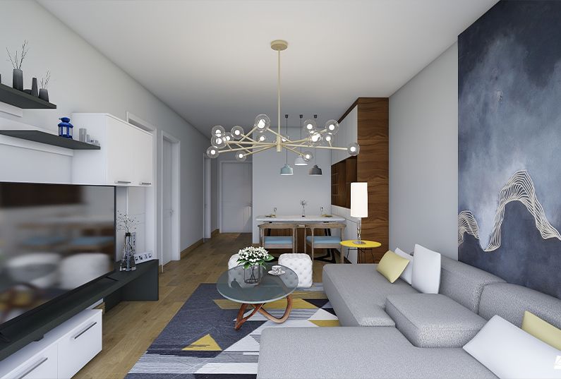 現(xiàn)代簡約北歐風(fēng)格裝修效果圖