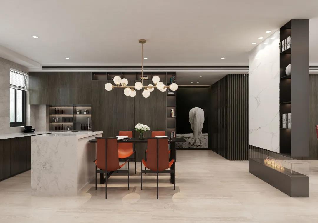 160平米現(xiàn)代簡約裝修效果圖，三居室高級感裝修